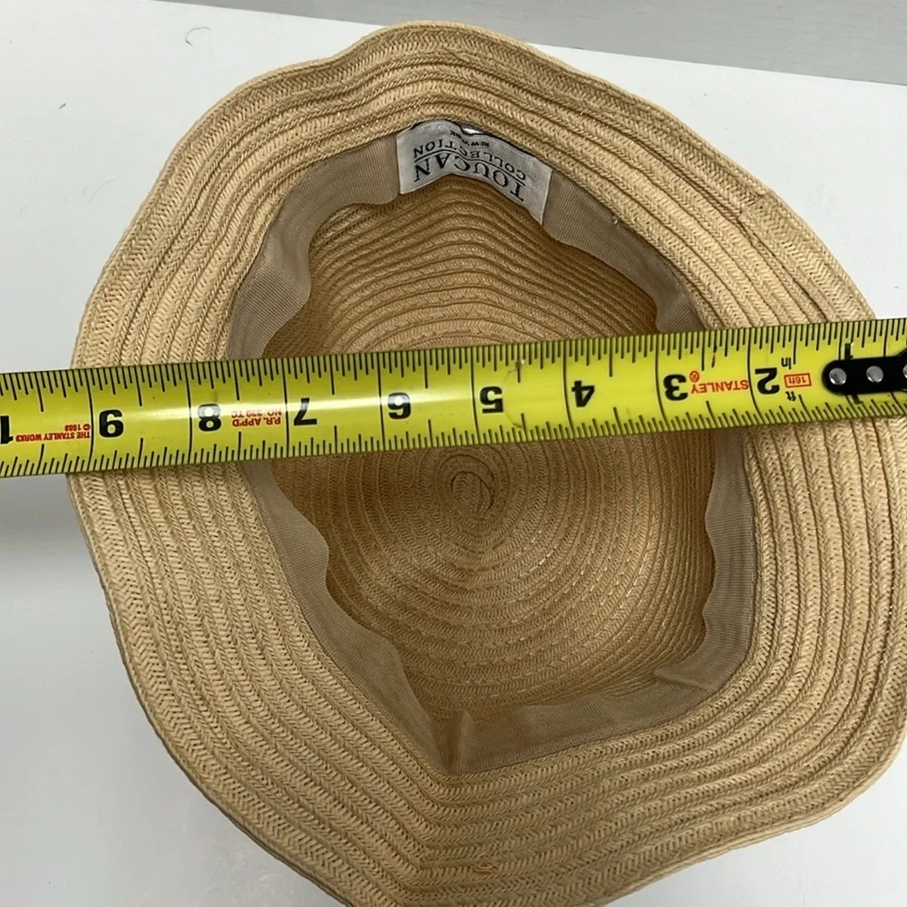 Toucan Women’s Toyo Straw Hat with Crotchet Detailing